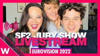 Eurovision 2022 Semi Final 2 Jury Show Livestream [upl. by Sukramal409]