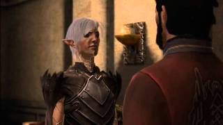 Dragon Age 2  Romance between Fenris and male Hawke  Hot scene [upl. by Carnes]