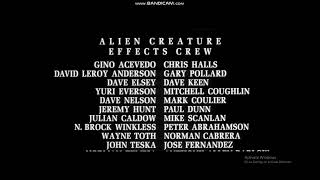 Alien 3 1992 Ending Credits [upl. by Alemrac542]