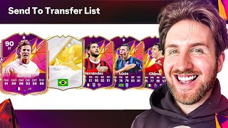 I Packed 10 x Trackstars Players  ICONS in a FC 25 Pack Opening [upl. by Leander78]