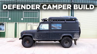 Starting the Defender 110 camper build [upl. by Ashby]