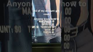 Payday 2 got reset I did not do this btw payday2 glitch reset [upl. by Tenahs]