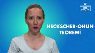 HECKSCHEROHLIN TEOREMİ [upl. by Nairb]