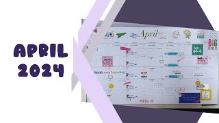 Plan With Me April Monthly [upl. by Yole]