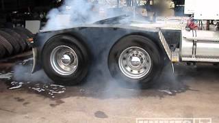 Marmon Truck Burnout [upl. by Homerus]