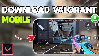 How to Download VALORANT MOBILE Beta  Full Tutorial  Android amp iOS [upl. by Herriott121]