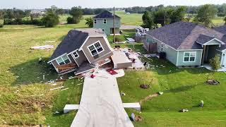 Temple TX Aftermath from Tornado on 52224 [upl. by Geithner]