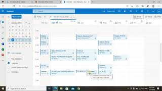 How to sync your outlook calendar with MS Teams [upl. by Miett]