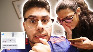 CHEATING PRANK ON GIRLFRIEND SHE CRIES [upl. by Arymat]