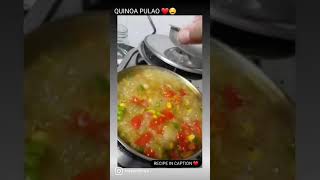 Quinoa pulao  healthy breakfast  zayka with riya  shorts  easy recipe [upl. by Nilram]