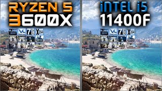 Ryzen 5 3600X vs Intel i5 11400F Benchmarks – 15 Tests 🔥 [upl. by Suolkcin]