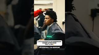 LI Rye CRASHS OUT On Barbershop Owner After He Did This To Him😳 atlanta rapper [upl. by Acemahs]