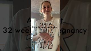 32 weeks pregnant and counting down to baby [upl. by Weldon420]