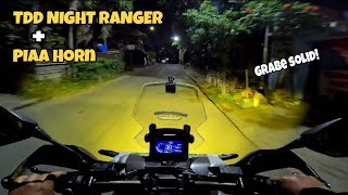 Honda Adv160 Aux light Installation  TDD Night Ranger  PIAA Horn  RM Bracket [upl. by Hayyim589]