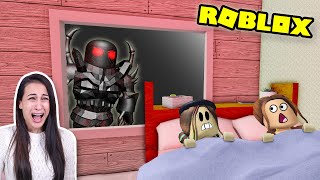 ROBLOX SLAAPFEESTJE STORY LOGEREN VERANDERT IN EEN NACHTMERRIE  Lets Play Wednesday [upl. by Sherline]