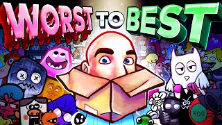 All 54 Jackbox Games Ranked Worst To Best [upl. by Alvinia460]