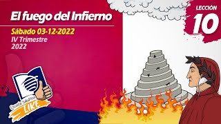 Escuela Sabática LIKE  Lección 10  El fuego del infierno el purgatorio y el cielo [upl. by Analed]