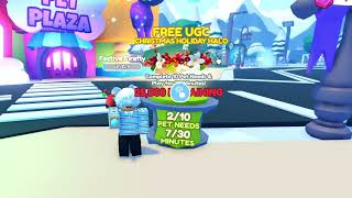 FREE Limited Christmas Holiday Halo UGC item Overlook Bay 2 [upl. by Eusadnilem64]