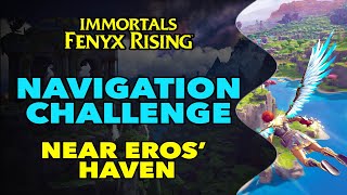 Immortals Fenyx Rising Navigation Challenge Eros Haven Bridge Area [upl. by Bettzel56]