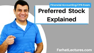 Preferred Stock  Cumulative versus Non Cumulative  Financial Accounting Course  CPA Exam FAR [upl. by Gertie]