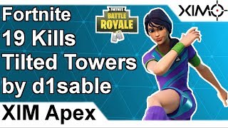 XIM APEX  Fortnite 19 Solo Kills by d1sable PS4 [upl. by Ettener]