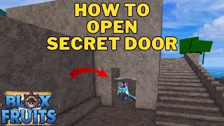 How To Open Secret Door in Jungle  Blox Fruits Saber Quest [upl. by Nebeur]