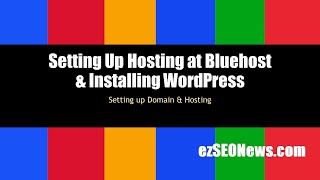 Set up WordPress on Bluehost with Namecheap as a registrar [upl. by Kristian]