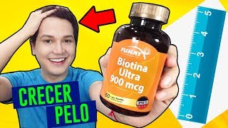 COMO HACER CRECER EL CABELLO RÁPIDO CON BIOTINA  CRECIMIENTO DEL CABELLO FÁCIL  AndyZaturno [upl. by Eidnahs]