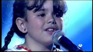 QUIERO CANTAR LUCÍA DE 8 AÑOS CANTA AVE MARÍA  Lucía García La Voz Del Corazón [upl. by Ecinue]