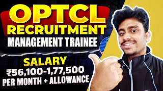 OPTCL PSU RECRUITMENT 2024  CTC 12 LPA  FRESHERS APPLY  DIRECT SELECTION [upl. by Remmus13]