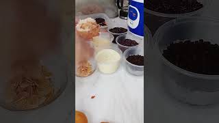 doughnut donat toppingdonat donatcoklat shortvideo shortsvideo cooking resepdonat asmr [upl. by Asiak]