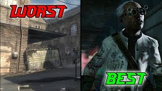 ALL BO1 ZOMBIES MAPS RANKED FROM WORST TO BEST  Call of Duty Black Ops Zombies [upl. by Sualakcin925]