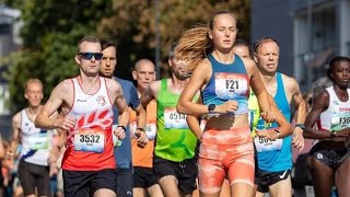 Singelloop Breda NK halve marathon 2023 racevlog35 [upl. by Chaffinch]