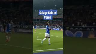 Gabriel Veron abre o placar com um golaço e uma linda assistência de Matheus Pereira cruzeiro [upl. by Nakhsa]