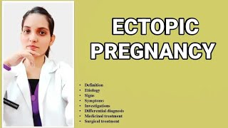 ECTOPIC PREGNANCY PART1 OBSTETRICSEXPLAINED WITH NOTES Dr Deeksha [upl. by Ellenor]