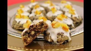 Vegan Fruit Cake Cookies  12 Days of Christmas Cookies Part 11 [upl. by Layap798]