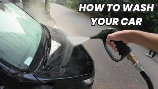 How to Properly Wash Your Car  POV [upl. by Malamut]