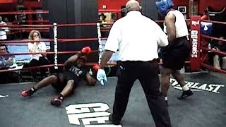 brutal heavyweight boxing  Gleasons Gym  Jeremiah Gurley  Abraham Dickey  32418  full fight [upl. by Babcock]