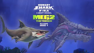 ALL MEGALODON MOVIE AND TRAILER THROUGH THE YEARS 20162023 THE MEG2 UPDATE  Hungry Shark World [upl. by Aisad119]