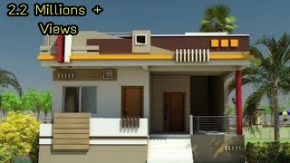 Modern single floor house design 3d [upl. by Nairrot]