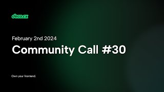 Community Call 30  Feb 02 24  Brazilian Portuguese 🇧🇷 [upl. by Barfuss]