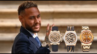 Neymars Top 5 Most Expensive Watches  Neymars Multi Million Dollar Watch Collection EXPOSED [upl. by Neelasor529]