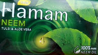 Hamam Neem Tulsi And Aloe Vera Soap Review [upl. by Livy]