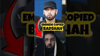 EMINEM tried to copy BADSHAH😳 badshah ektharaja eminem shorts [upl. by Aglo]