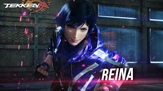 TEKKEN 8  Reina Reveal amp Gameplay Trailer [upl. by Araj755]