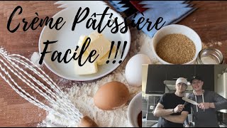 RECETTE CRÈME PÂTISSIÈRE « SUPER FACILE » [upl. by Eseer]