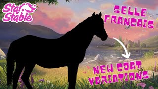 NEW Selle Français Review  Coat Colors Gaits and MORE  Star Stable Online [upl. by Annawek]