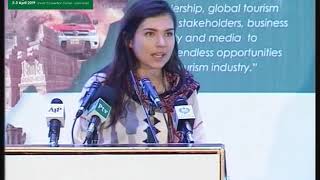 Eva zu Beck Polish Travel Vlogger at Pakistan Tourism Summit [upl. by Clair465]