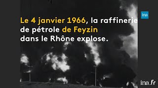 1966 la catastrophe de la raffinerie de Feyzin  Franceinfo INA [upl. by Aidroc848]