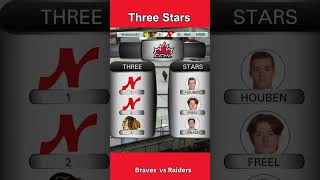 3 Stars Braves  Raiders [upl. by Melvyn]